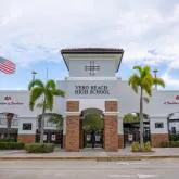 Front view of Vero Beach High School Vero Beach Florida